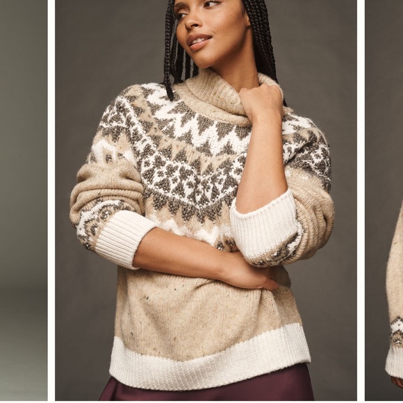 Anthropologie’s Pilcro Ribbed Turtleneck Sweater - Picture 6 of 12